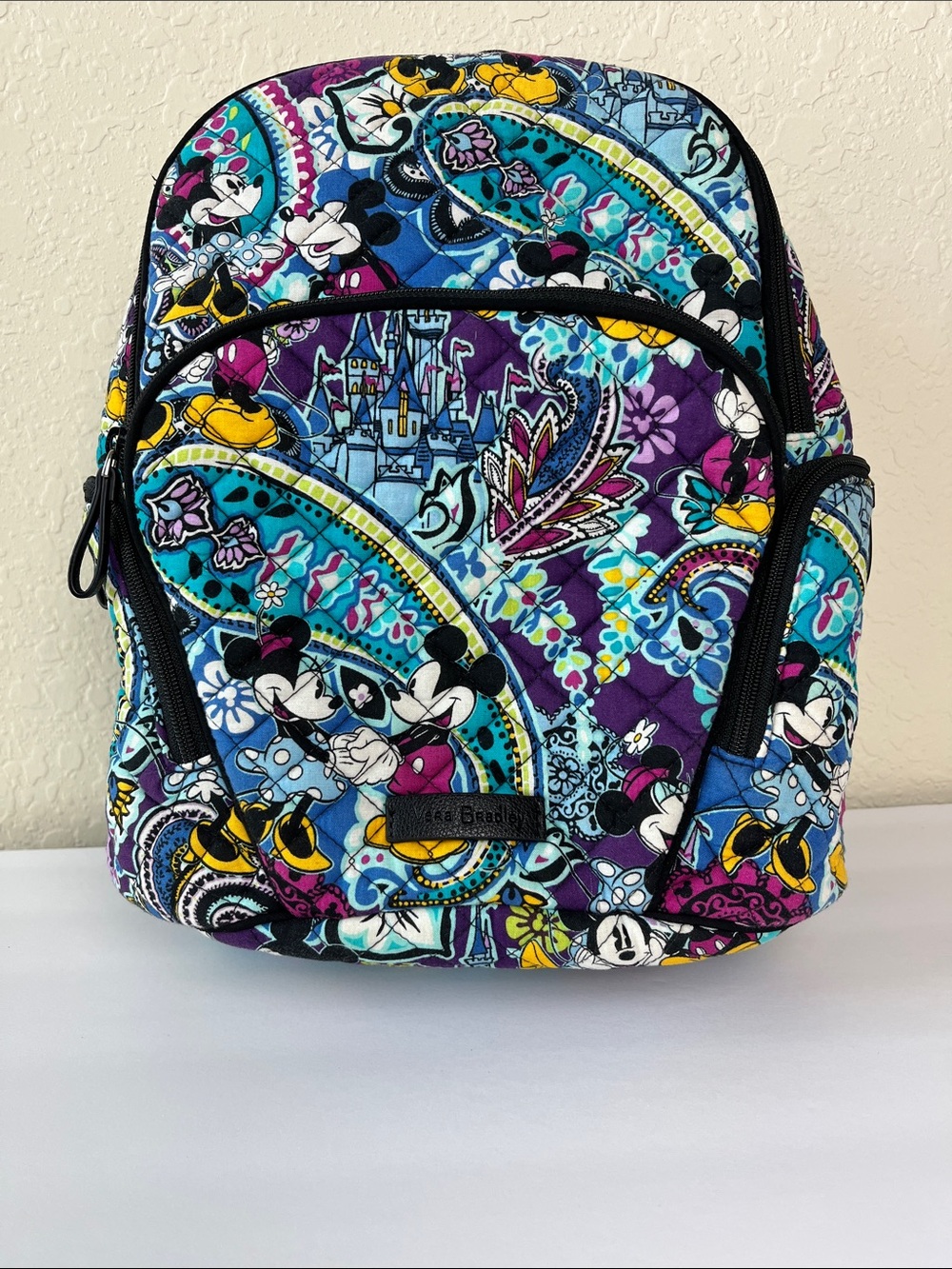 Mickey and Minnie Mouse Paisley Hadley Backpack by Vera Bradley